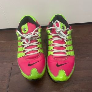 Worn/used custom Nike Shox size womens 9.5